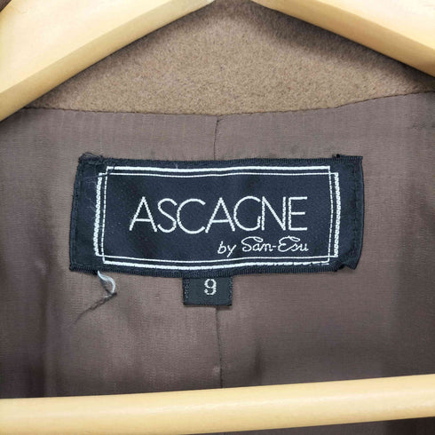 ASCAGNE cashmere カシミヤ混テーラードジャケット レディース 9