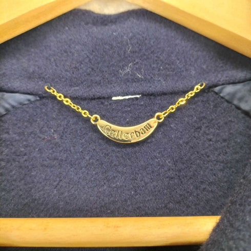 Cellerbam cashmere half カシミヤ混ステンカラーコート レディース