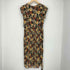 yitaly style フラワープリントプリーツdress レディース
