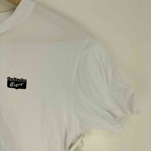 オニツカタイガー ONITSUKA TIGER 25SS ワンポイント プリント S/S クルーネック Tシャツ レディース