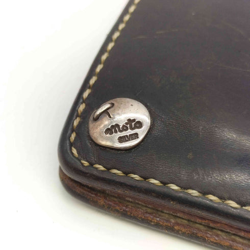 MOTO LEATHER W2R MIDDLE WALLET レザー 財布 メンズ