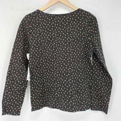 ローラアシュレイ LAURA ASHLEY 花柄カットソー コットントップス レディース import:M