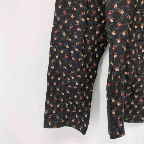 ローラアシュレイ LAURA ASHLEY 花柄カットソー コットントップス レディース import:M