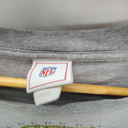 エヌエフエル NFL アメリカンフットボール アメフト チーム プリント 袖プリ L/Sカットソー ロンT メンズ import:L