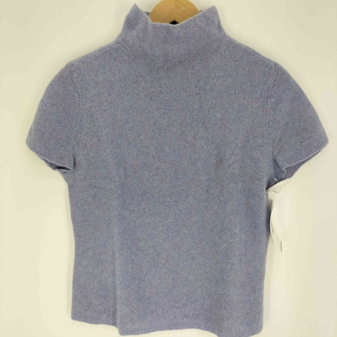 ミスクロエ miss Chloe アンゴラ混 スタンドネック S/S ニット セーター レディース