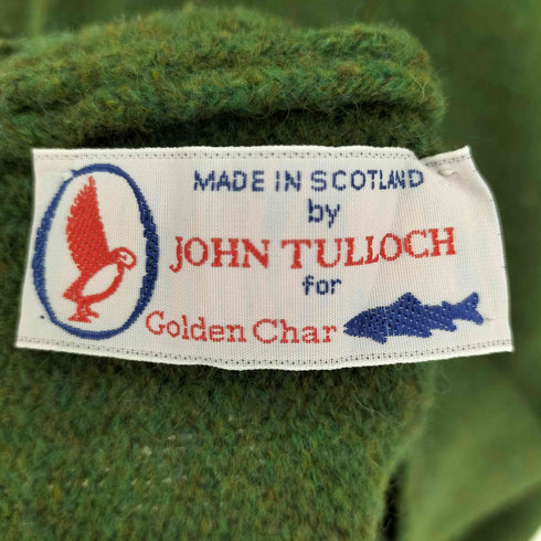JOHN TULLOCH スコットランド製 ウール タートルネックセーター レディース