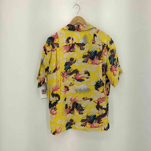 サンサーフ SUN SURF RAYON HAWAIIAN SHIRT TEAM OF DRAGONS フロントボタン アロハシャツ メンズ M
