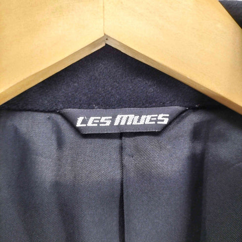 レミュー LES MUES cashmere カシミヤ混ステンカラーコート メンズ 3L
