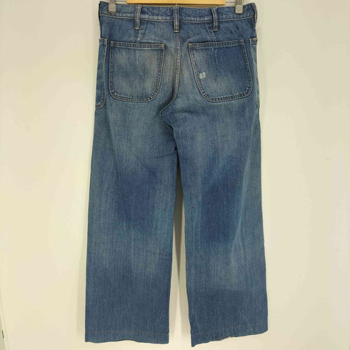 ラルフローレン RALPH LAUREN 90-00S フロントポケット ボタンフライ ワイド バキー デニムパンツ レディース 11
