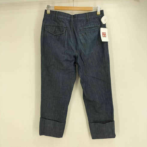 コムデギャルソンオムプリュス COMME des GARCONS HOMME PLUS AD2002 デニム ロールアップパンツ メンズ JPN:XS
