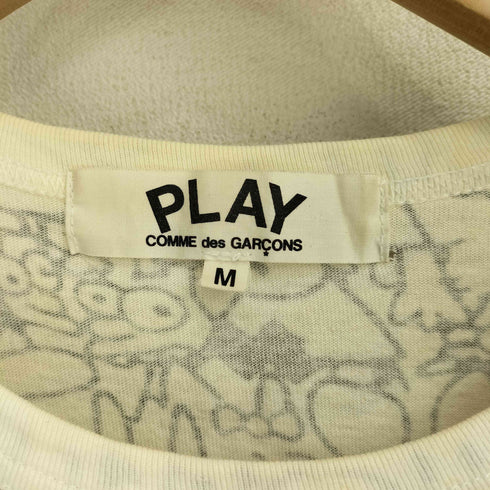 プレイコムデギャルソン PLAY COMME des GARCONS AD2011 Matt Groening 総柄 S/S Tシャツ メンズ JPN:M