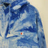 チャンピオン Champion REVERSE WEAVE 00s タイダイ柄 ロゴ刺繍 プルオーバーパーカー メンズ import:XL