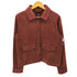 ザラ ZARA FAUX SUEDE JACKET フェイク スエード ジャケット レディース import:L