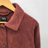 ザラ ZARA FAUX SUEDE JACKET フェイク スエード ジャケット レディース import:L
