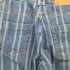 ザラ ZARA RELAXED FIT STRIPED Denim PANTS リラックス フィット ストライプ デニム パンツ レディース 38