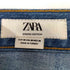 ザラ ZARA RELAXED FIT STRIPED Denim PANTS リラックス フィット ストライプ デニム パンツ レディース 38