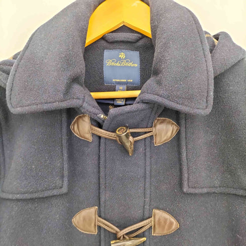 ブルックスブラザーズ BROOKS BROTHERS ウール 裏地チェック ダッフルコート メンズ import:XS