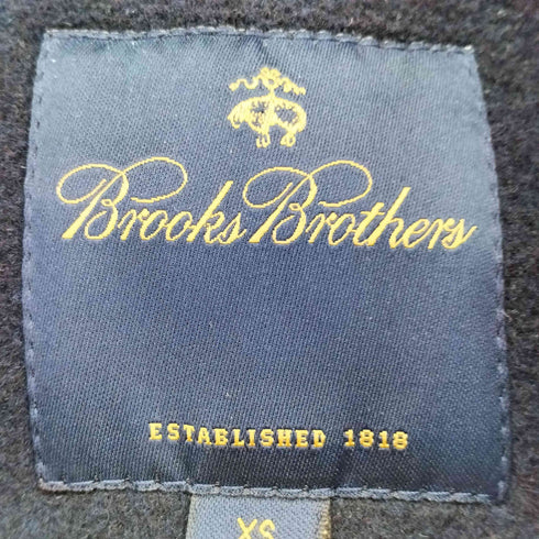 ブルックスブラザーズ BROOKS BROTHERS ウール 裏地チェック ダッフルコート メンズ import:XS