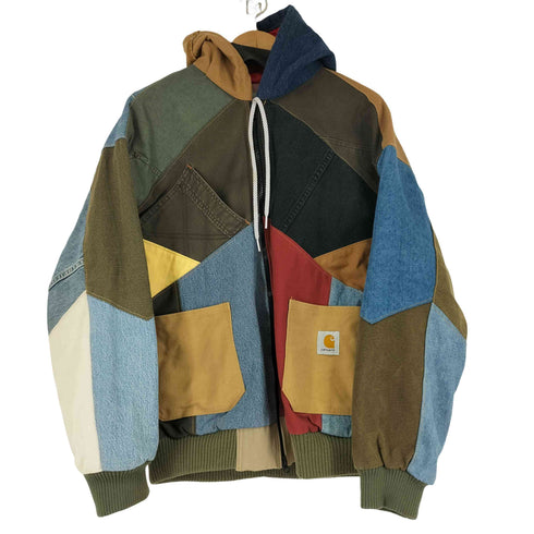 カーハート Carhartt リメイク パッチワーク ジャケット メンズ JPN:XL