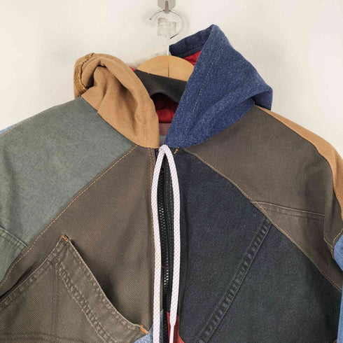 カーハート Carhartt リメイク パッチワーク ジャケット メンズ JPN:XL