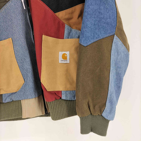 カーハート Carhartt リメイク パッチワーク ジャケット メンズ JPN:XL