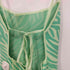 ザラ ZARA GREEN ANIMAL PRINT JACQUARD KNIT SLEEVELESS DRESS アニマル 柄 ニット ワンピース レディース import:L