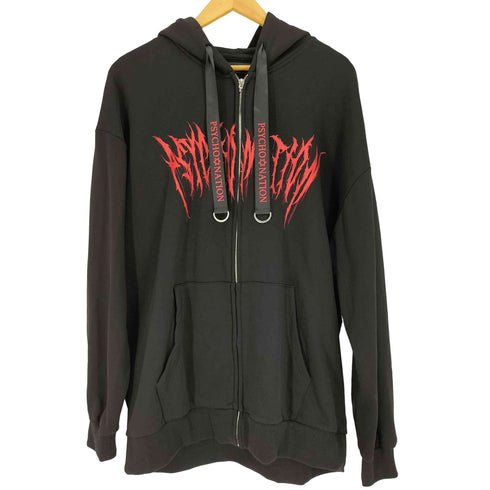 セマンティックデザイン semanticdesign PSYCHONATION コラボ デビル ZIPパーカー メンズ JPN:44