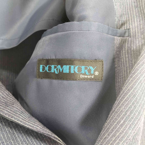 DORMITORY ベスト付ストライプ2Bテーラードジャケット メンズ 92A5