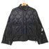 ザラ ZARA キルティング フェイクレザー パフ ジャケット レディース import:M