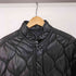ザラ ZARA キルティング フェイクレザー パフ ジャケット レディース import:M