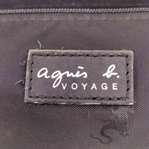 アニエスベーボヤージュ agnes b. VOYAGE キャンバス フラップ ショルダー バッグ メンズ