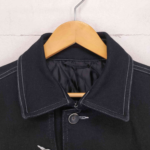 ハイダウェイニコル HIDEAWAYS NICOLE 裏地キルティングステンカラーコート メンズ 48