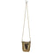 WHITING AND DAVIS METALLIC CHAIN MINI BAG レディース