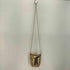 WHITING AND DAVIS METALLIC CHAIN MINI BAG レディース