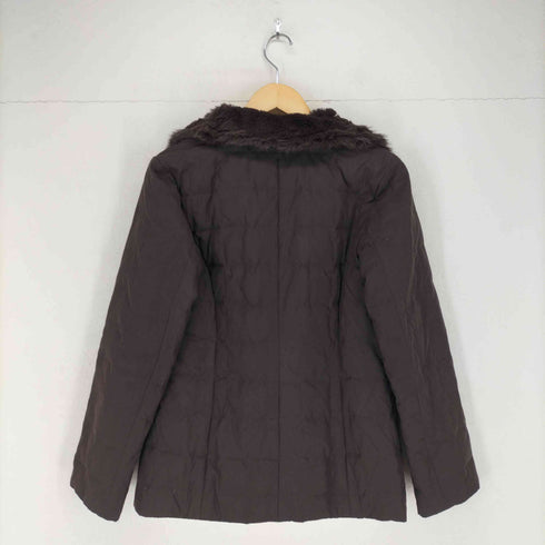 FRAGILE rabbit fur ラビットファー切替ダウンジャケット レディース 38