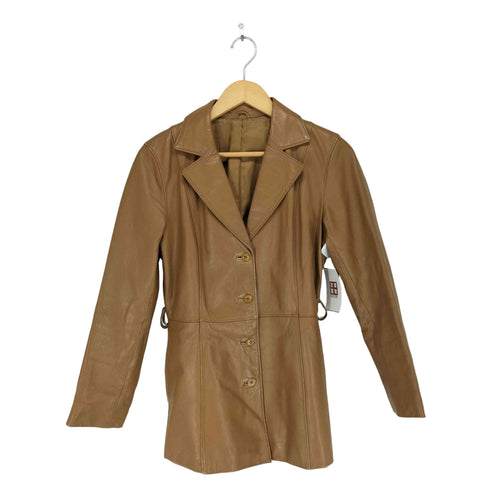JAYRO cow leather カウレザー3Bテーラードジャケット レディース M