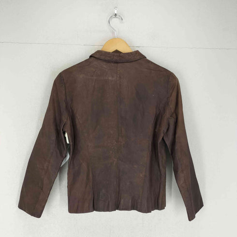 fra vaganza e citta cow leather カウレザー1Bテーラードジャケット レディース