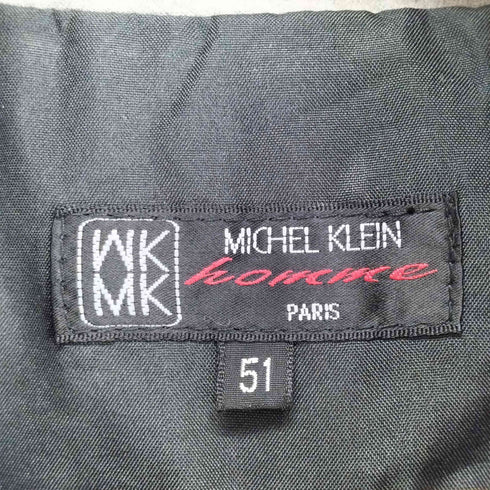 ミッシェルクランオム MICHEL KLEIN HOMME デニム地フーディーコート メンズ 51