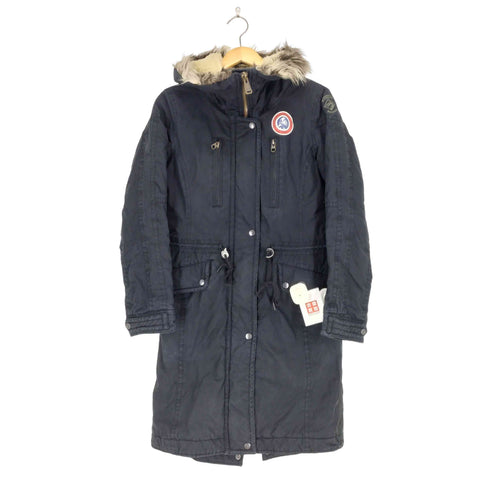 ヒステリック HYSTERIC PRIMALOFT ファー付中綿モッズコート レディース F
