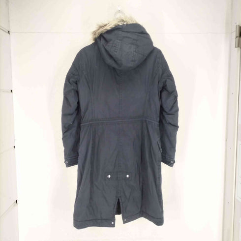 ヒステリック HYSTERIC PRIMALOFT ファー付中綿モッズコート レディース F