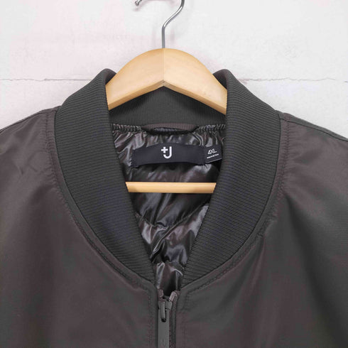 ユニクロプラスジェイ UNIQLO+J ハイブリッドダウンオーバーサイズMA-1ブルゾン メンズ 4XL