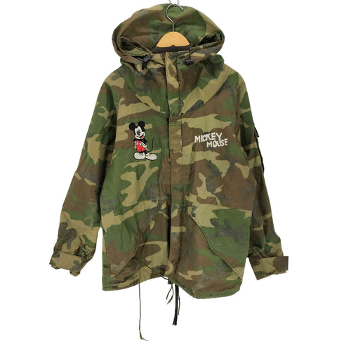 ユーエスアーミー U.S. ARMY COLD WEATHER PARKA キャラクター刺繍 コールドウェザーパーカー メンズ MEDIUM-REGULAR