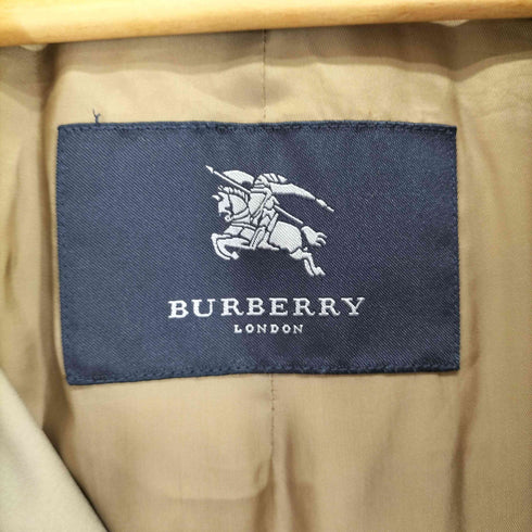 バーバリーロンドン BURBERRY LONDON 裏地ノバチェックライナー付ジップカーコート メンズ L