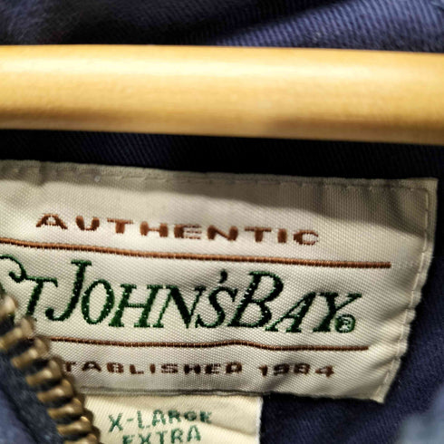 セントジョンズベイ STJOHNS BAY 裏地コットン ジップアップ パーカー ジャケット メンズ import:XL