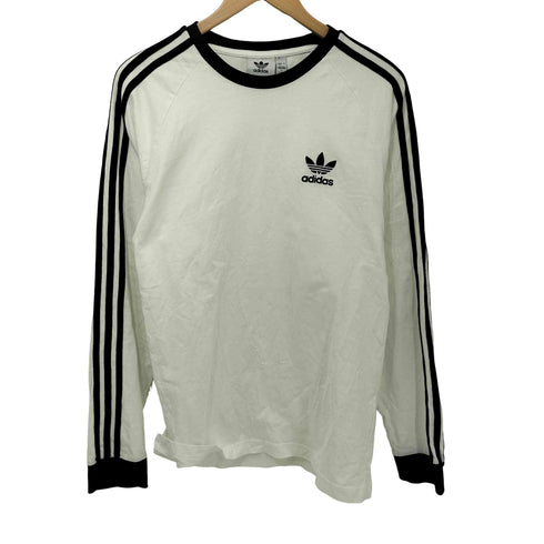 アディダスオリジナルス adidas Originals U 3ST LS TEE ロゴ刺繍 3ストライプス L/S Tシャツ メンズ JPN:L
