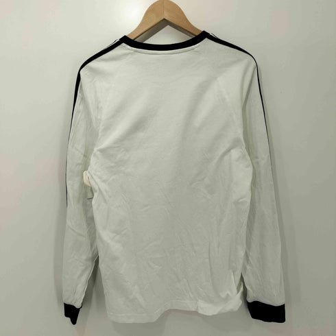 アディダスオリジナルス adidas Originals U 3ST LS TEE ロゴ刺繍 3ストライプス L/S Tシャツ メンズ JPN:L