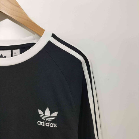 アディダスオリジナルス adidas Originals U 3ST LS TEE ロゴ刺繍 3ストライプス L/S Tシャツ メンズ JPN:L