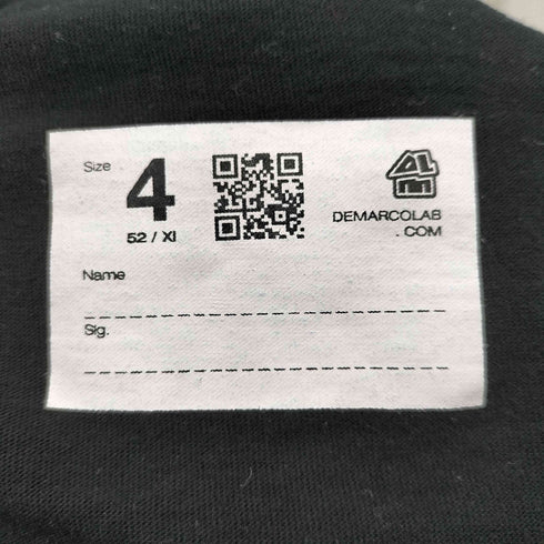 DeMarcolab DeMarcoLab L3D TEE L3Dティー メンズ JPN:4