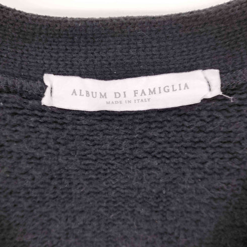 ALBUM DI FAMIGLIA イタリア製 Vネックカーディガン レディース