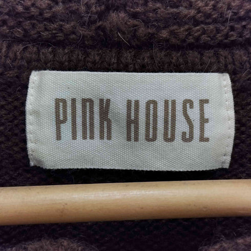 ピンクハウス PINK HOUSE バラモチーフ使いニット レディース